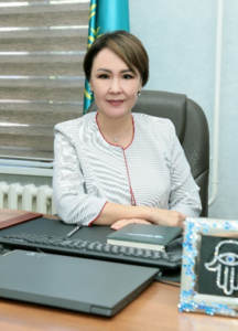 Мектеп директоры: Байбосынова Айгуль Есжановна Санаты: Басшы менеджер, Педагог- зерттеуші Еңбек өтілі : 19 жыл